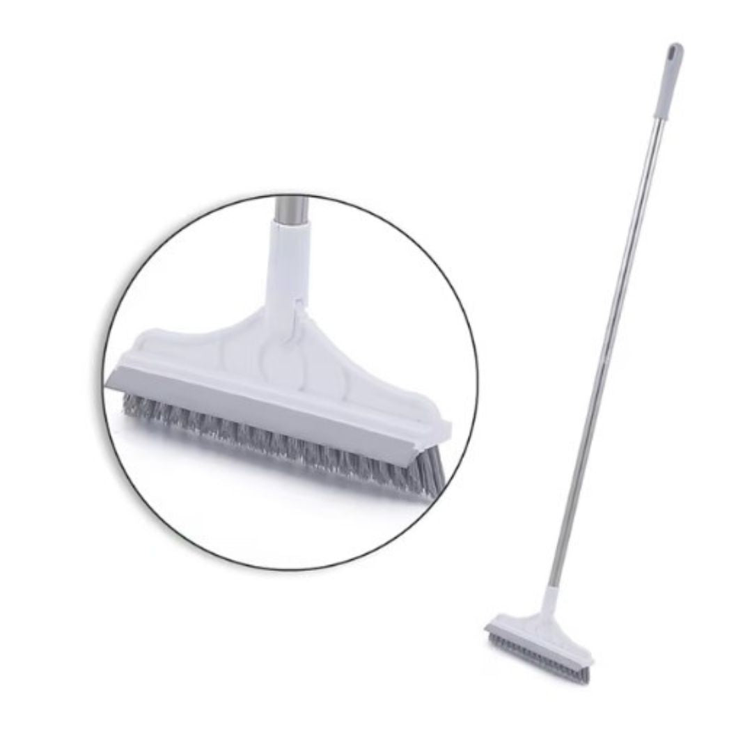 Ergonomiczny mop obrotowy 2w1, zaprojektowany do wygodnego i szybkiego mycia podłóg.