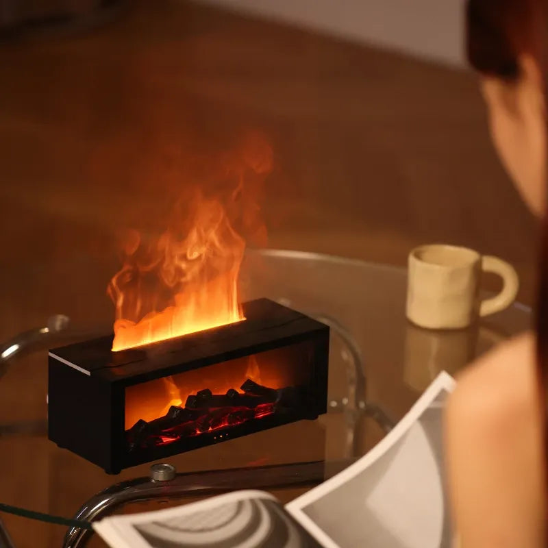 Elegancki nawilżacz z dyfuzorem zapachowym i lampą LED. Tworzy relaksującą atmosferę i poprawia wystrój domu.