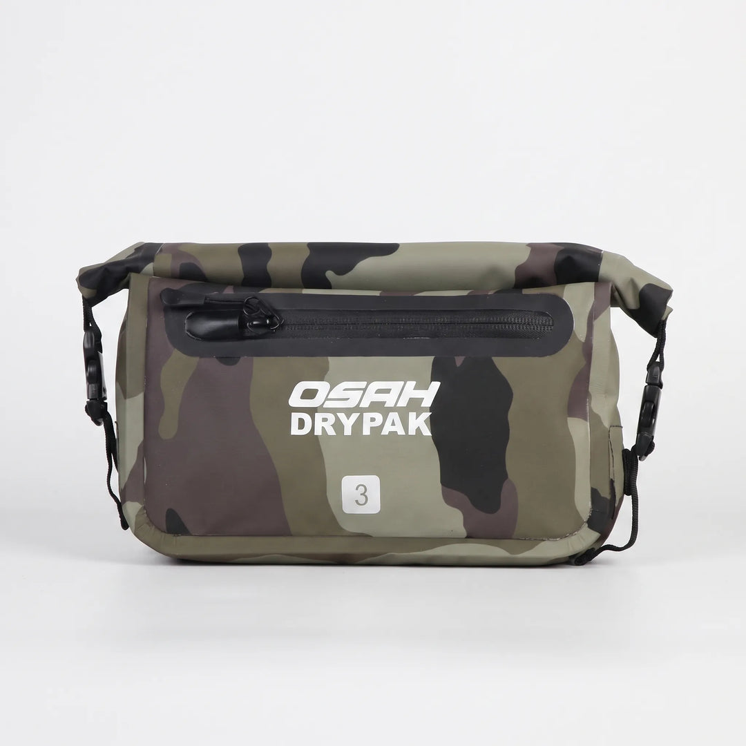 Pojemna nerka 3L roll-top, unisex, wodoodporna saszetka biodrowa na miejskie i outdoorowe przygody.