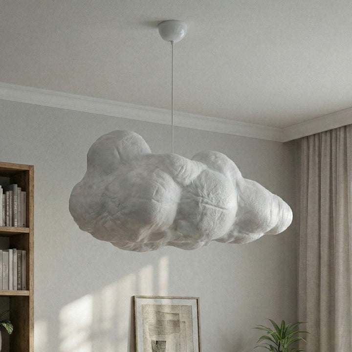 Stylowa regulowana lampa sufitowa Cloud, biała, do każdego nowoczesnego wnętrza.