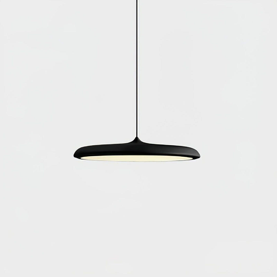 Minimalistyczna designerska lampa sufitowa LED, nowoczesne oświetlenie dla koneserów designu.
