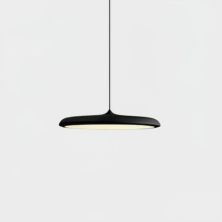 Minimalistyczna designerska lampa sufitowa LED, nowoczesne oświetlenie dla koneserów designu.