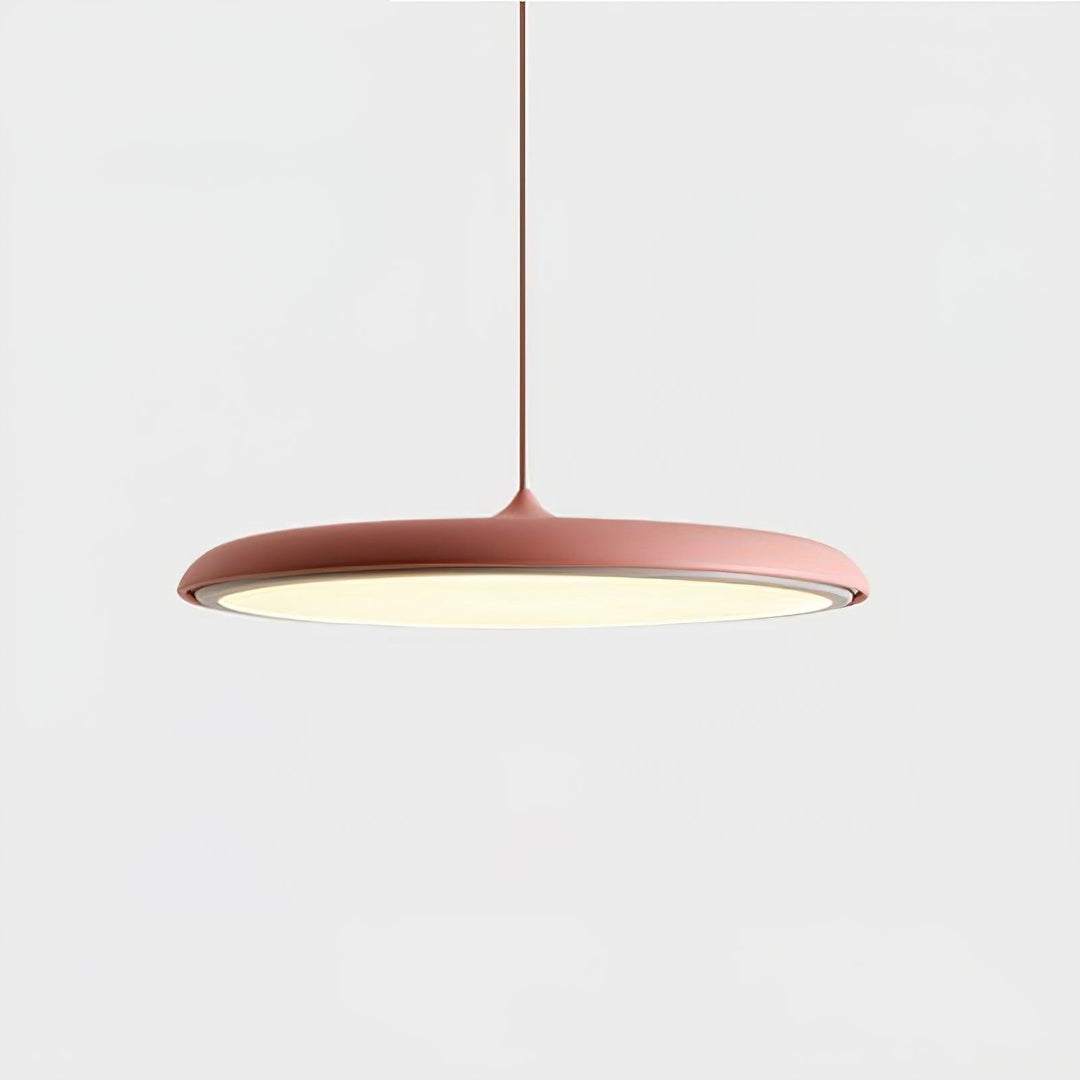 Lampa sufitowa LED, designerska i minimalistyczna, idealna do nowoczesnej dekoracji domu.