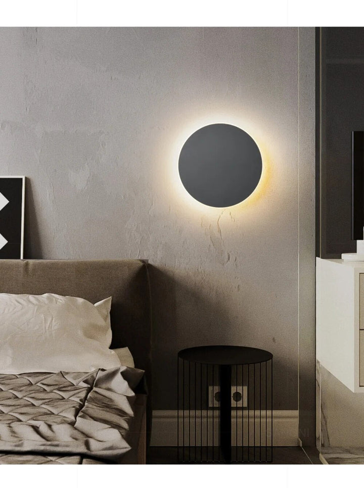 Lampa LED ścienna kulista, z połyskiem, nowoczesna dekoracja i oświetlenie do każdego pomieszczenia.