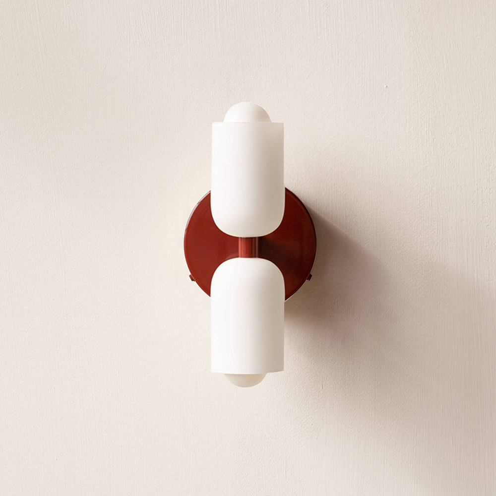 Designerska lampa ścienna LED, oświetlenie akcentowe, idealne do współczesnych wnętrz.