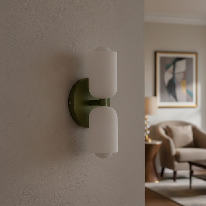 Nowoczesna lampa ścienna LED, energooszczędne światło góra-dół, do każdego stylu wnętrza.