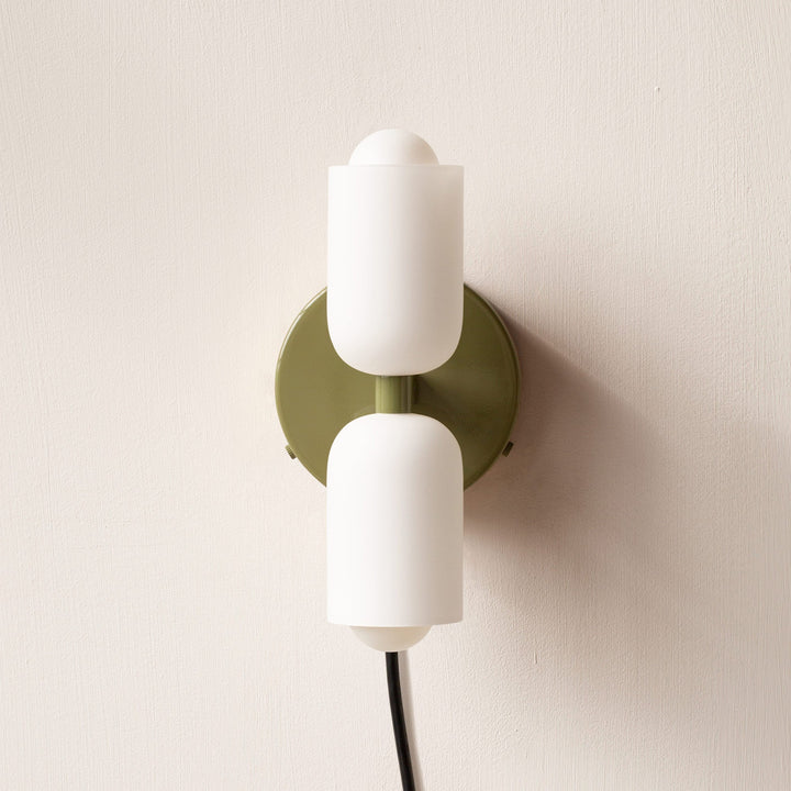 Lampa ścienna LED, energooszczędne oświetlenie góra-dół, do nowoczesnego wnętrza.