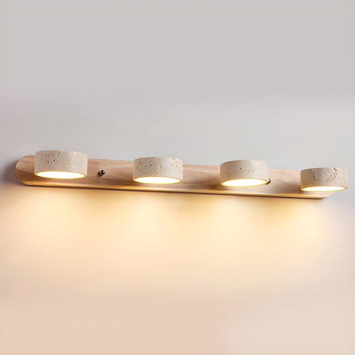 Lampa ścienna LED wielopunktowa, do nowoczesnych aranżacji.