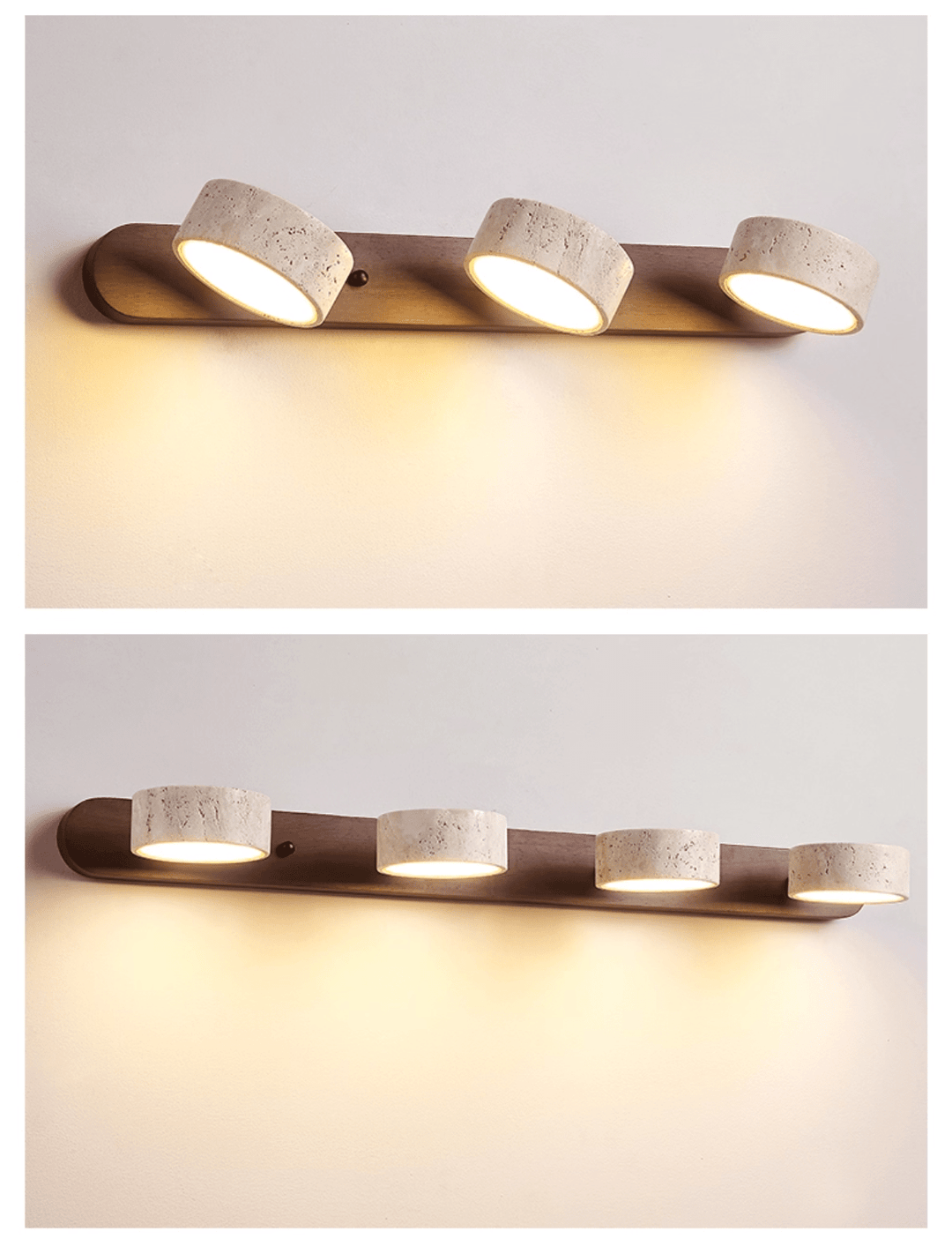 Lampa ścienna LED wielopunktowa, do kreatywnych kompozycji.