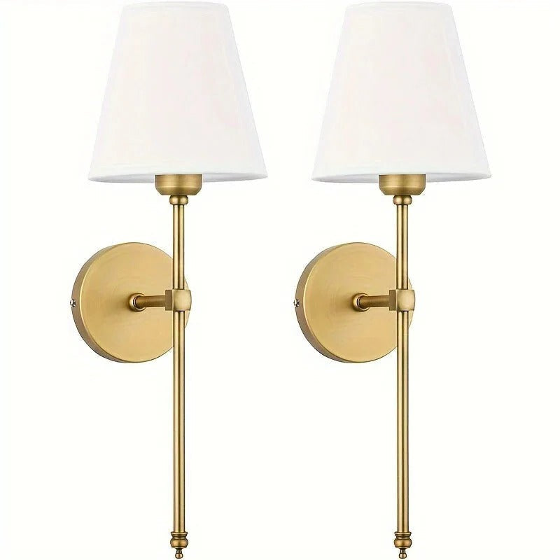 Lampa LED ścienna z możliwością ściemniania. Oświetlenie do salonu z pilotem, dodaje stylu.