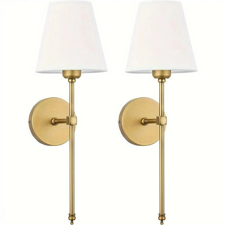 Lampa LED ścienna z możliwością ściemniania. Oświetlenie do salonu z pilotem, dodaje stylu.