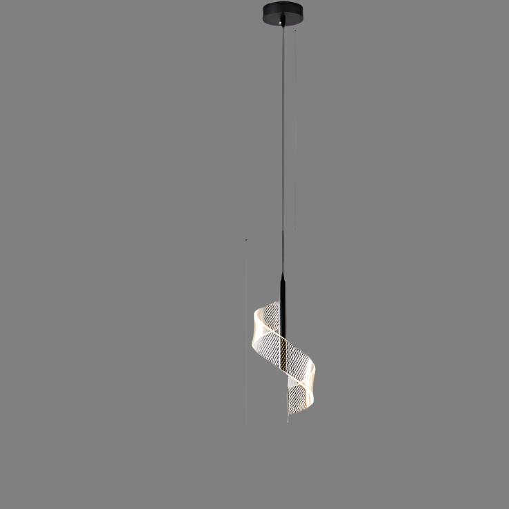 Minimalistyczna lampa LED do nowoczesnych wnętrz. Designerskie oświetlenie sufitowe z aluminium.