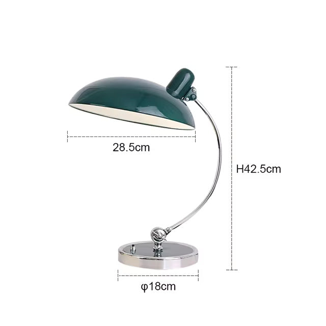Lampa stołowa Bauhaus, oświetlenie wnętrz, designerski akcent, 3-kolorowe światło.