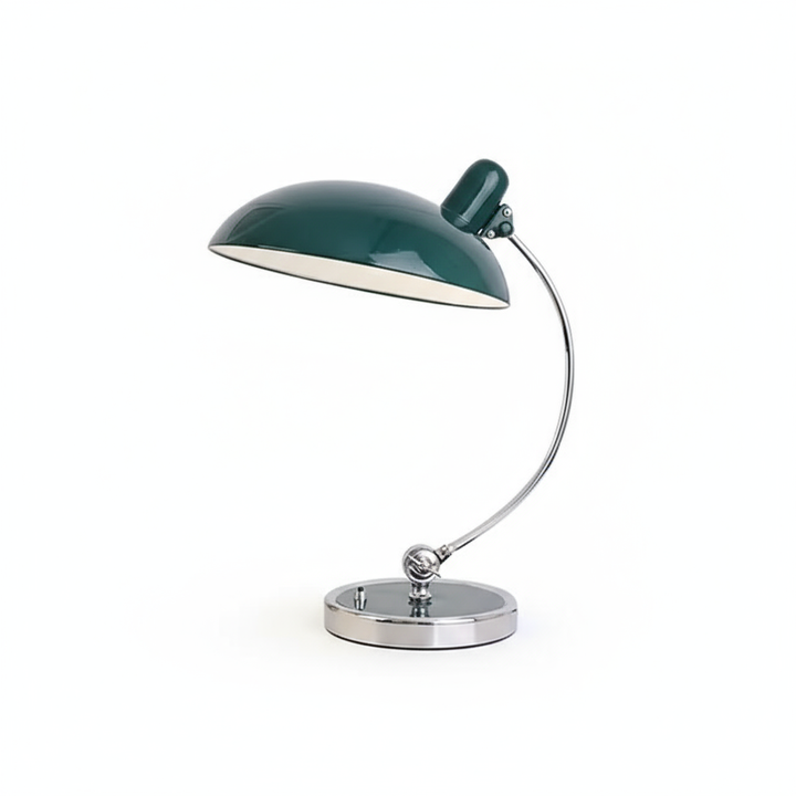Lampa stołowa Bauhaus, klasyk designu, do salonu i sypialni, trwałe materiały.