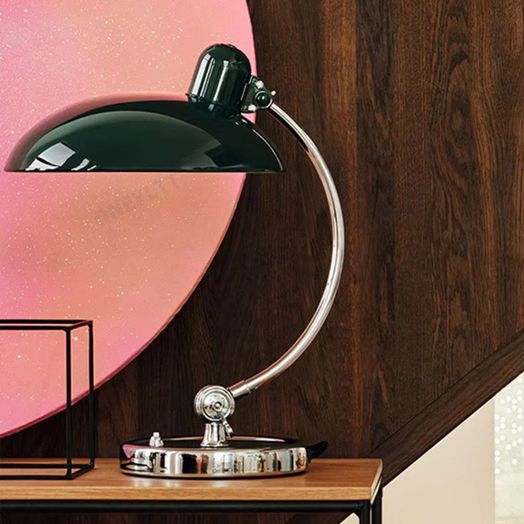 Lampa stołowa nowoczesna Bauhaus, minimalistyczny design do sypialni i biura.