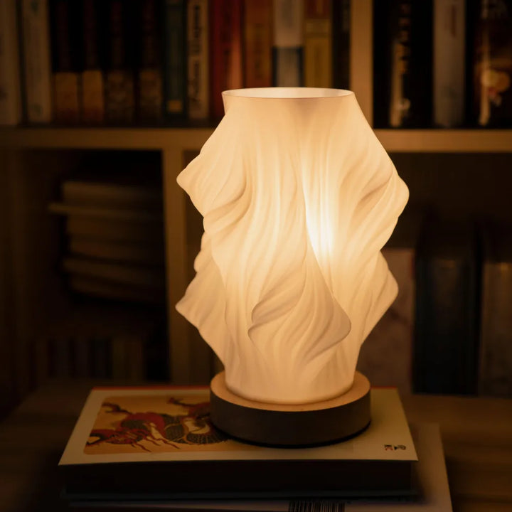 Nowoczesna designerska lampa stołowa LED, dekoracyjne oświetlenie do każdego wnętrza.
