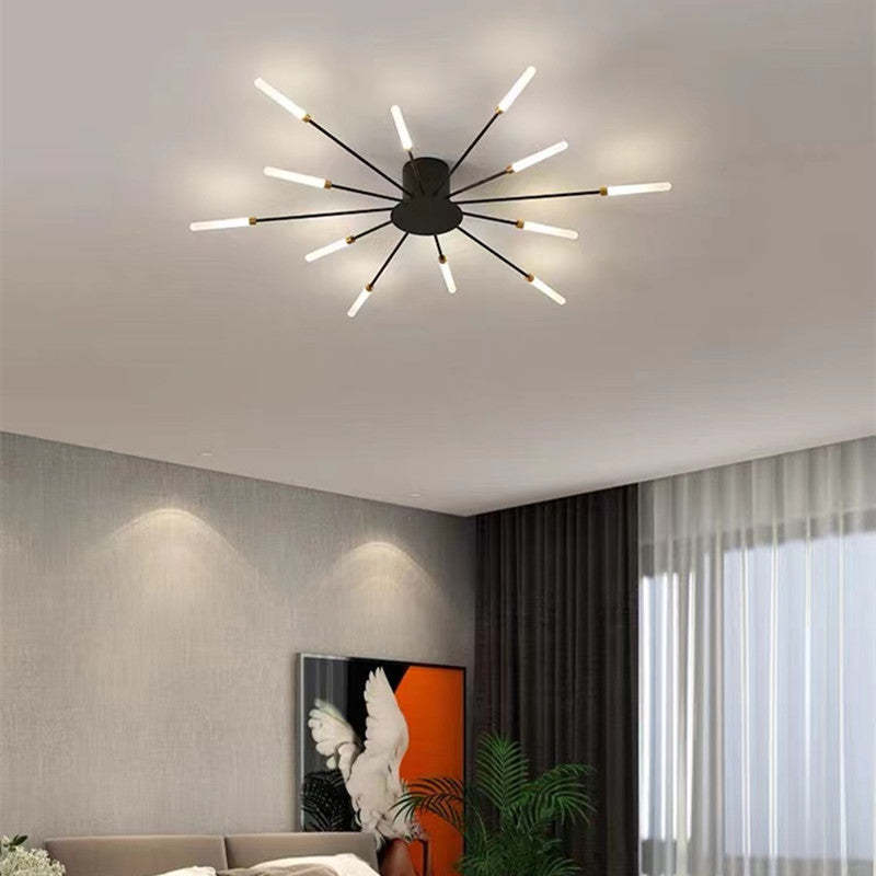 Oświetlenie sufitowe LED, nowoczesne, ściemnialne. Lampa do domu, idealna do wnętrz.