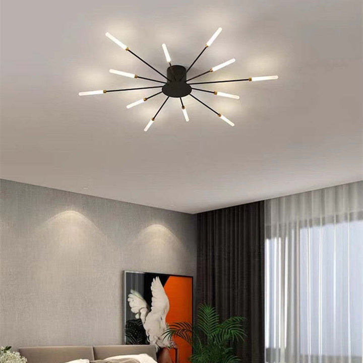 Oświetlenie sufitowe LED, nowoczesne, ściemnialne. Lampa do domu, idealna do wnętrz.