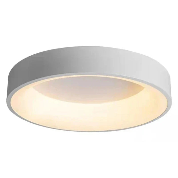 Minimalistyczna lampa sufitowa LED. Nowoczesne, energooszczędne oświetlenie do salonu i kuchni.