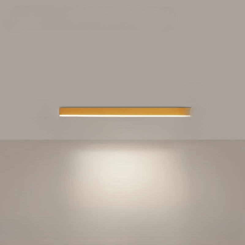 Biała lampa sufitowa LED ściemnialna, uniwersalne i stylowe oświetlenie sypialni.