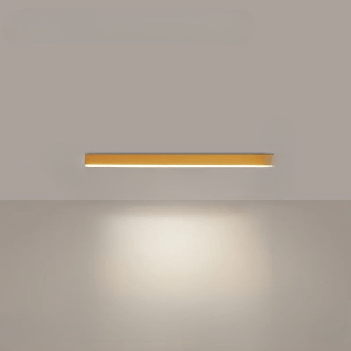 Biała lampa sufitowa LED ściemnialna, uniwersalne i stylowe oświetlenie sypialni.