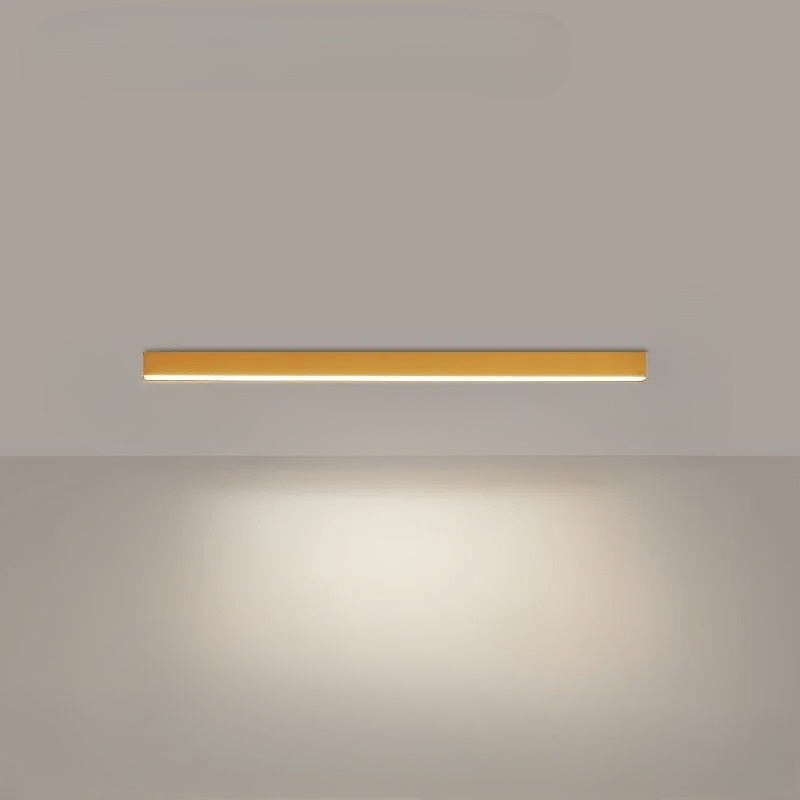 Eleganckie oświetlenie sufitowe LED, nowoczesna złota lampa, designerska.