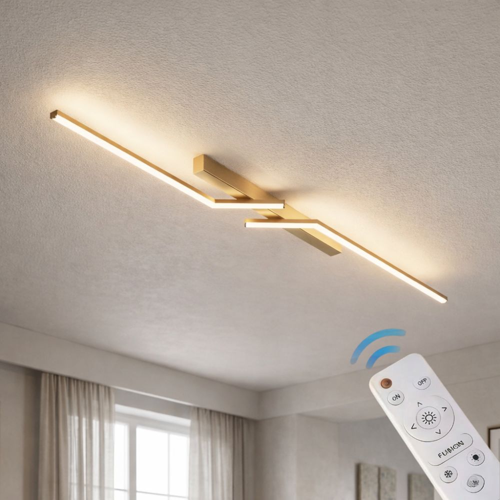 Lampa sufitowa LED liniowa, minimalistyczna, smukła, do każdego pomieszczenia.