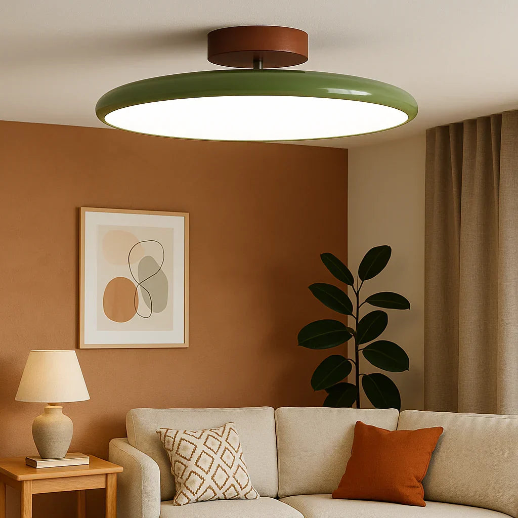Regulowana lampa sufitowa LED, nowoczesny plafon natynkowy. Designerskie oświetlenie do każdego wnętrza.