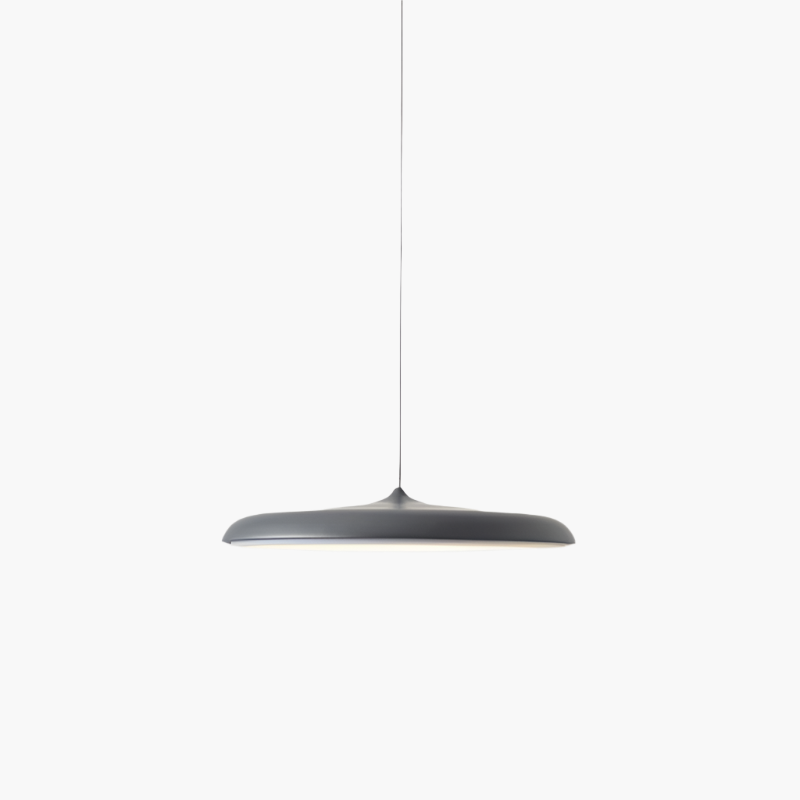 Nowoczesna lampa sufitowa LED, dysk, styl skandynawski, energooszczędna do sypialni.