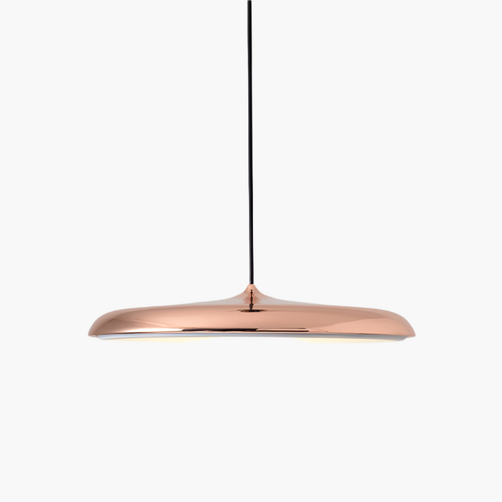 Skandynawska lampa sufitowa LED, energooszczędny dysk, nowoczesne oświetlenie pokoju.