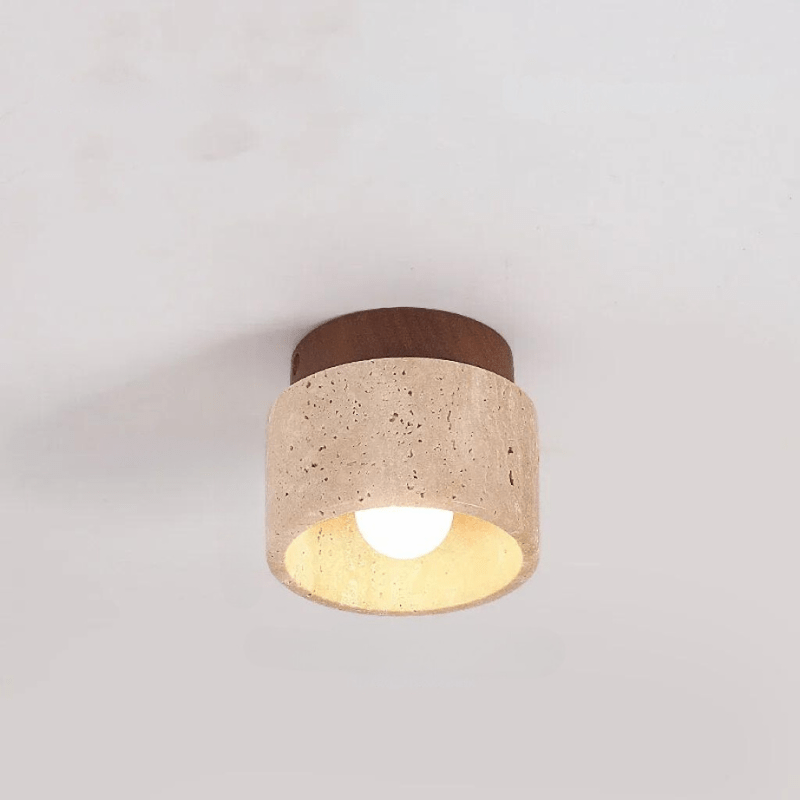Nowoczesna lampa sufitowa LED, idealna do oświetlenia schodów. Minimalistyczny design, pasuje do korytarza w domu.