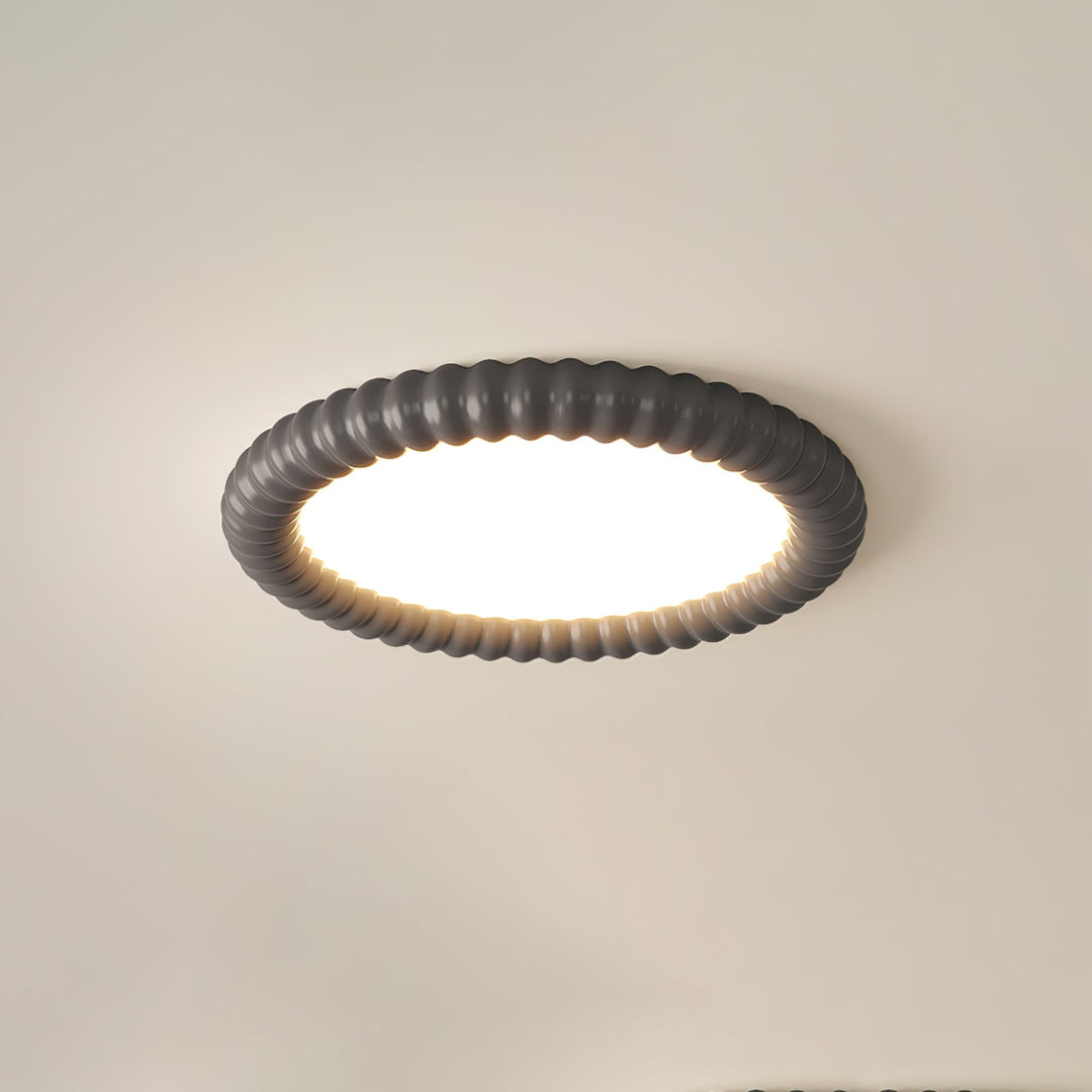 Nowoczesna lampa sufitowa LED do salonu, energooszczędne i eleganckie oświetlenie wnętrz.