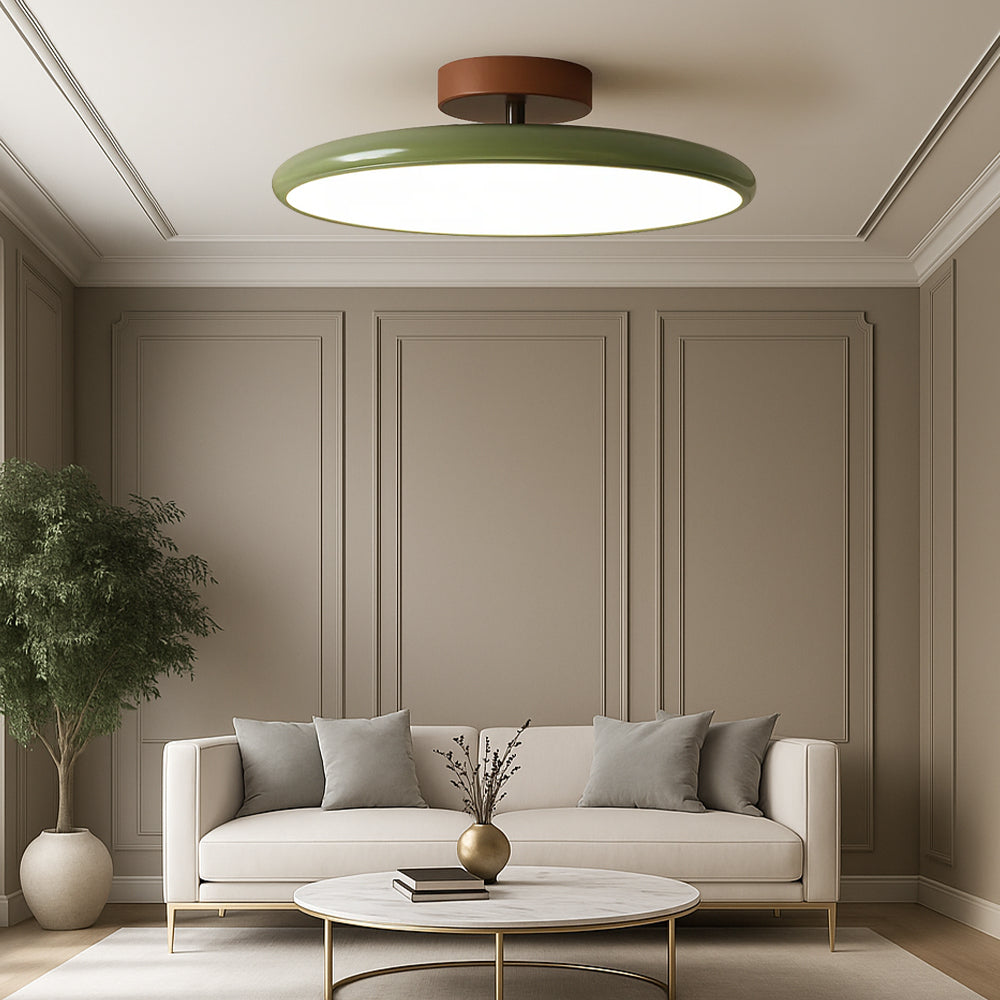 Designerska lampa sufitowa LED, regulowana, do każdego wnętrza. Nowoczesne i energooszczędne oświetlenie.
