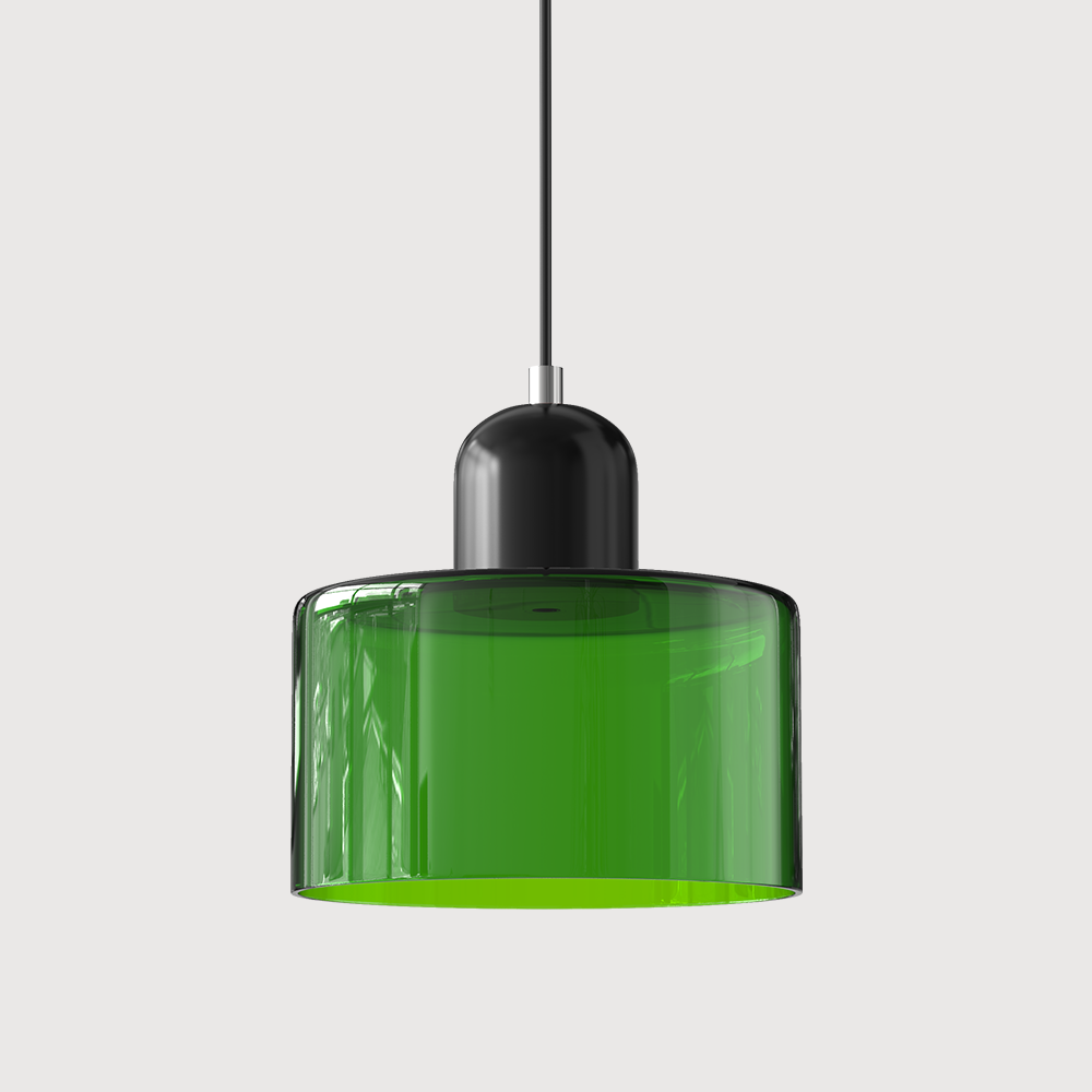 Nowoczesna lampa sufitowa szklana, geometryczny wzór, styl Bauhaus, wysokiej jakości.
