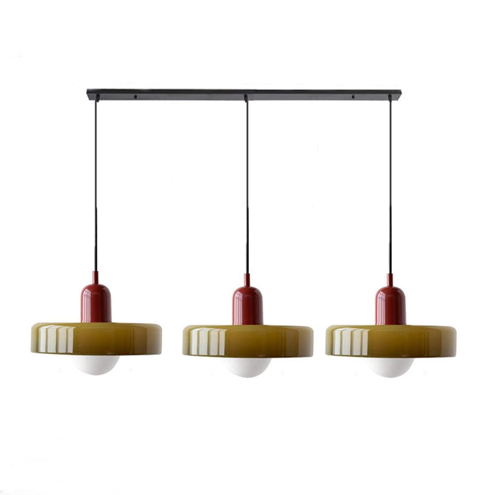 Designerska lampa wisząca, regulowana wysokość. Oświetlenie do jadalni.