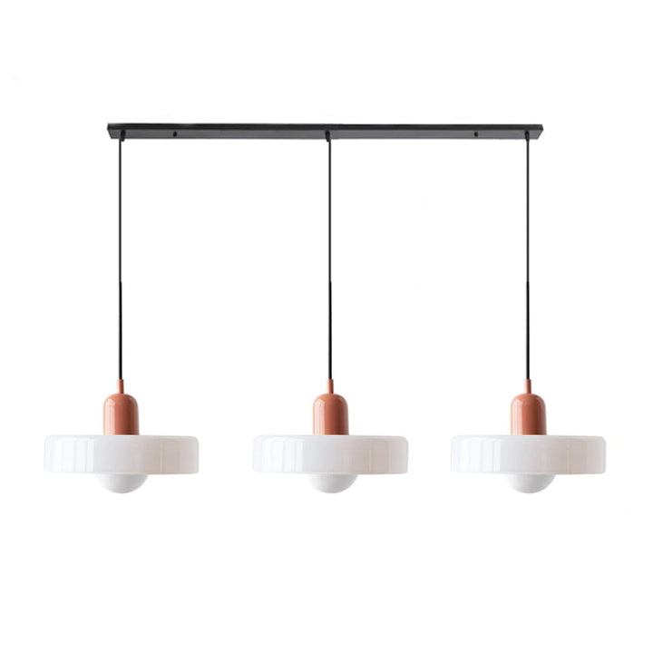 Regulowana lampa sufitowa z 3 kloszami. Stylowa do jadalni.