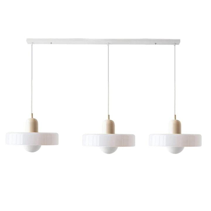 Lampa sufitowa z regulowaną wysokością. Eleganckie oświetlenie jadalni.