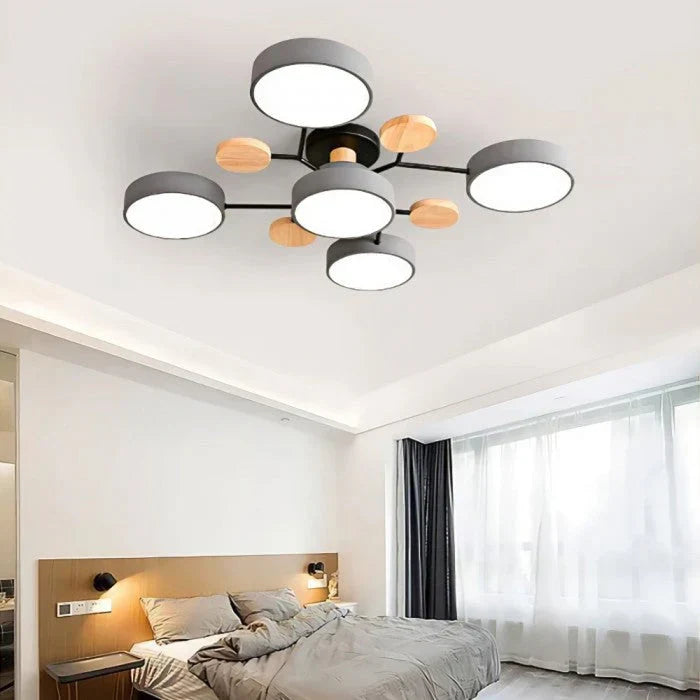 Lampa sufitowa do nowoczesnego wnętrza, ręcznie wykonana, designerska.