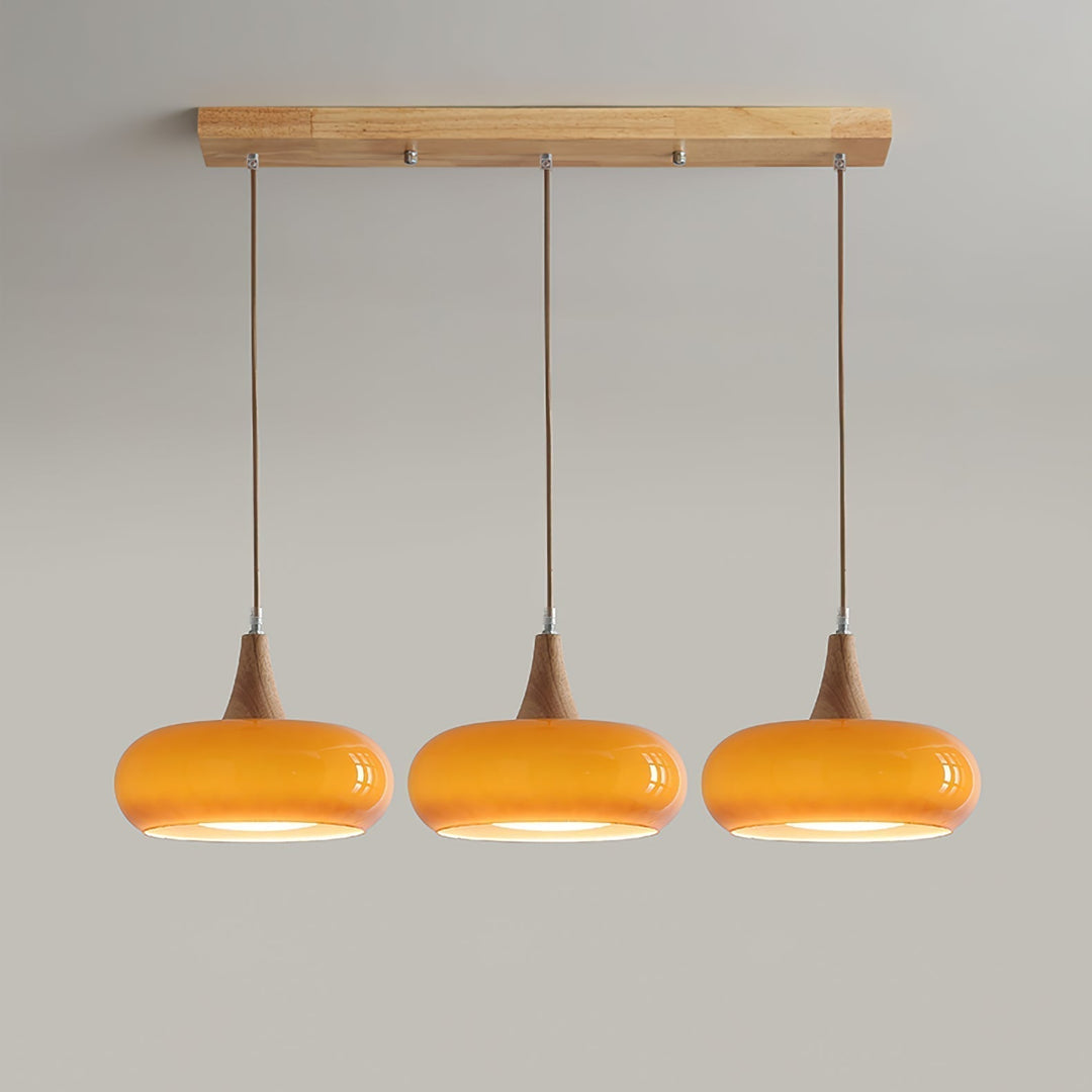 Minimalistyczna lampa sufitowa z regulacją do kuchni i jadalni. Skandynawski styl.