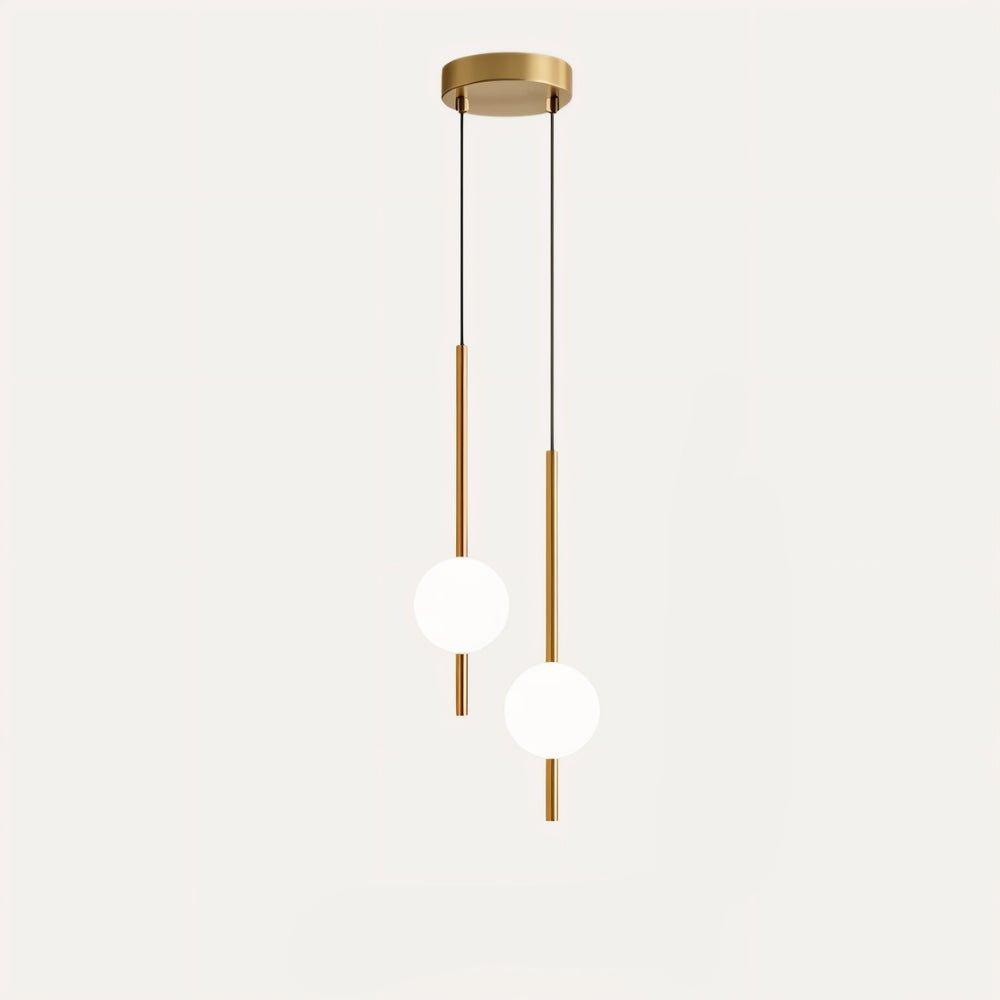 Nowoczesne oświetlenie wnętrz LED, lampa wisząca czarna z mosiądzem, design do jadalni.