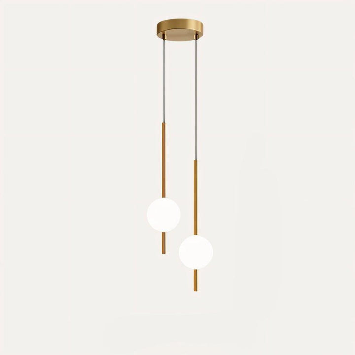 Nowoczesne oświetlenie wnętrz LED, lampa wisząca czarna z mosiądzem, design do jadalni.