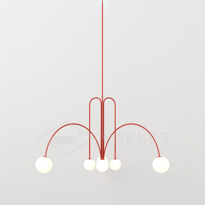Luksusowa lampa sufitowa, nowoczesne oświetlenie wiszące, dodatek elegancji w każdym wnętrzu.