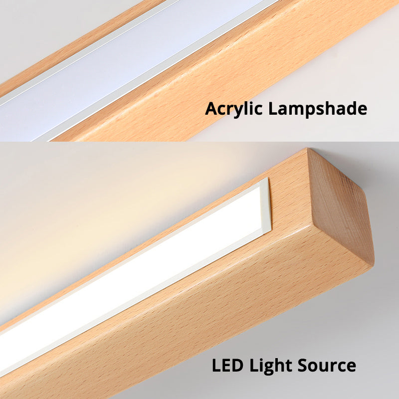 Długa liniowa lampa sufitowa LED, czarna, z możliwością zmiany barwy światła do kuchni.