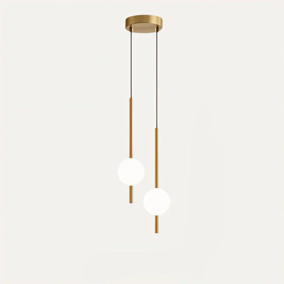 Nowoczesna nordycka okrągła lampa wisząca LED. Designerskie oświetlenie do wnętrz, idealne do salonu.