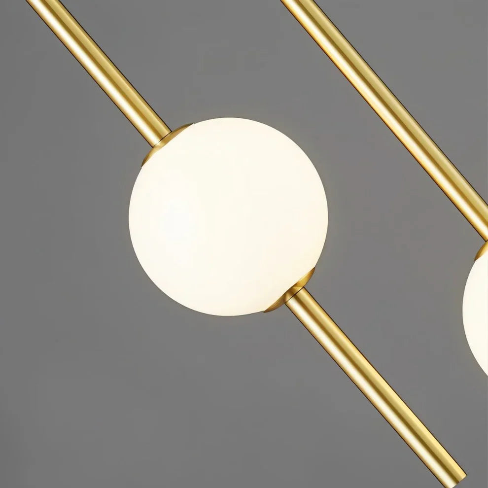 Minimalistyczna lampa sufitowa LED. Okrągłe, nowoczesne oświetlenie wiszące w stylu nordyckim do salonu.