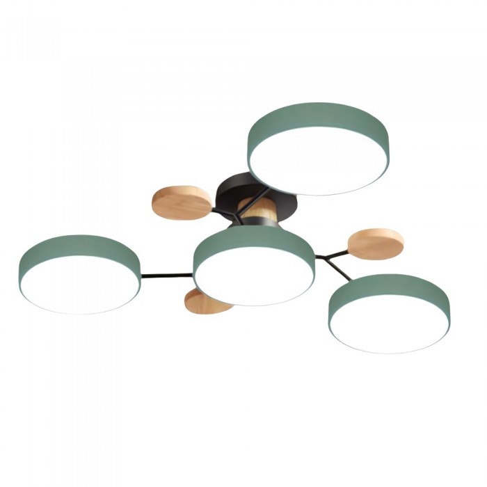 Designerska lampa LED, sufitowa, okrągła, oświetlenie do wnętrz, domu, biura.