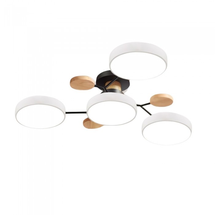 Organiczna lampa sufitowa LED, nowoczesna, minimalistyczna, do salonu, sypialni.