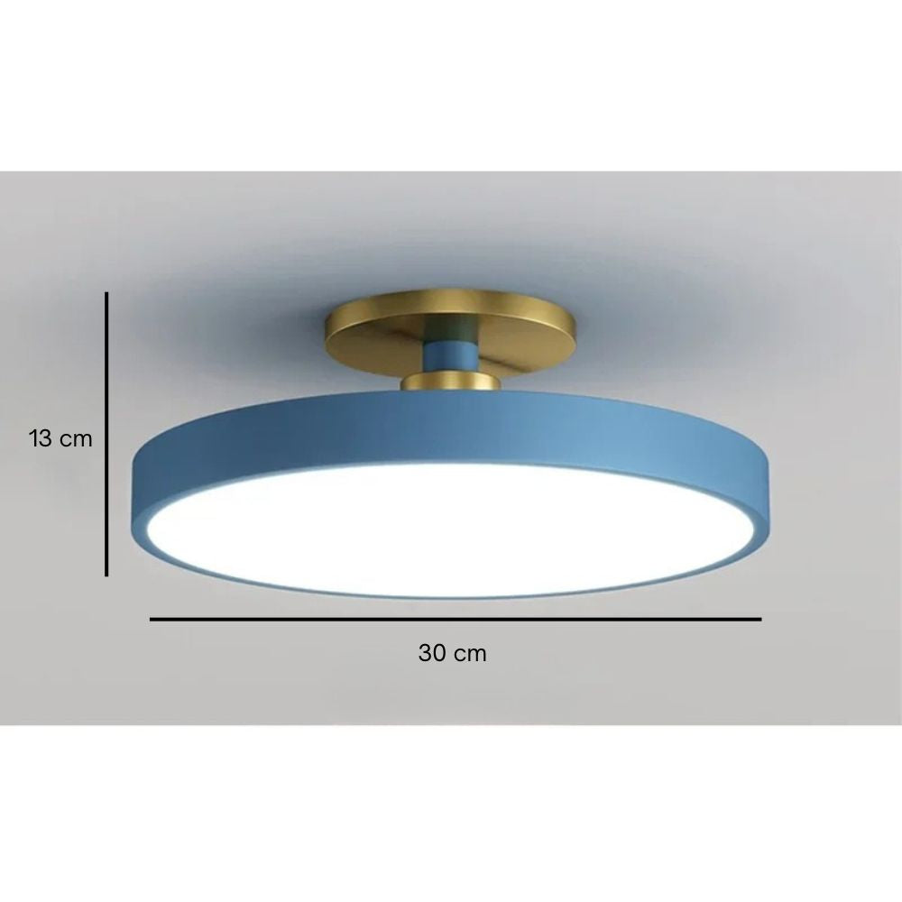 Designerska lampa sufitowa LED. Oświetlenie wpuszczane, które doda elegancji sypialni.
