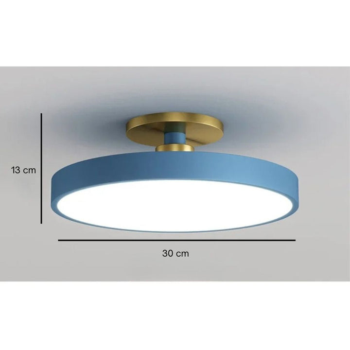 Designerska lampa sufitowa LED. Oświetlenie wpuszczane, które doda elegancji sypialni.
