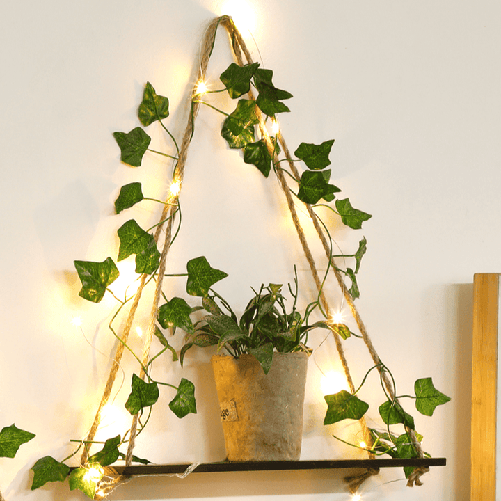 Półka ścienna z podświetleniem LED, nowoczesna dekoracja do domu w stylu boho lub minimalistycznym.